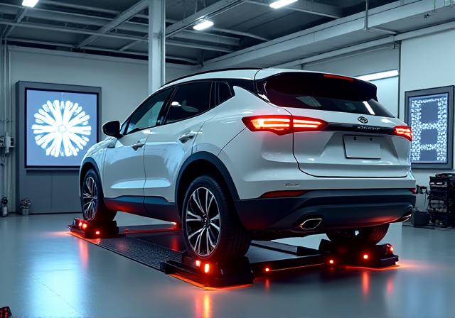 Современный 3D стенд сход-развала в Northridge Auto Care